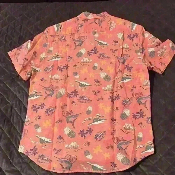 Nautica Short Sleev Button Down -Medium - Picture 4 of 4